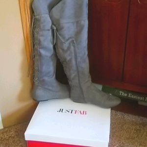 Just fab boots knee high boots